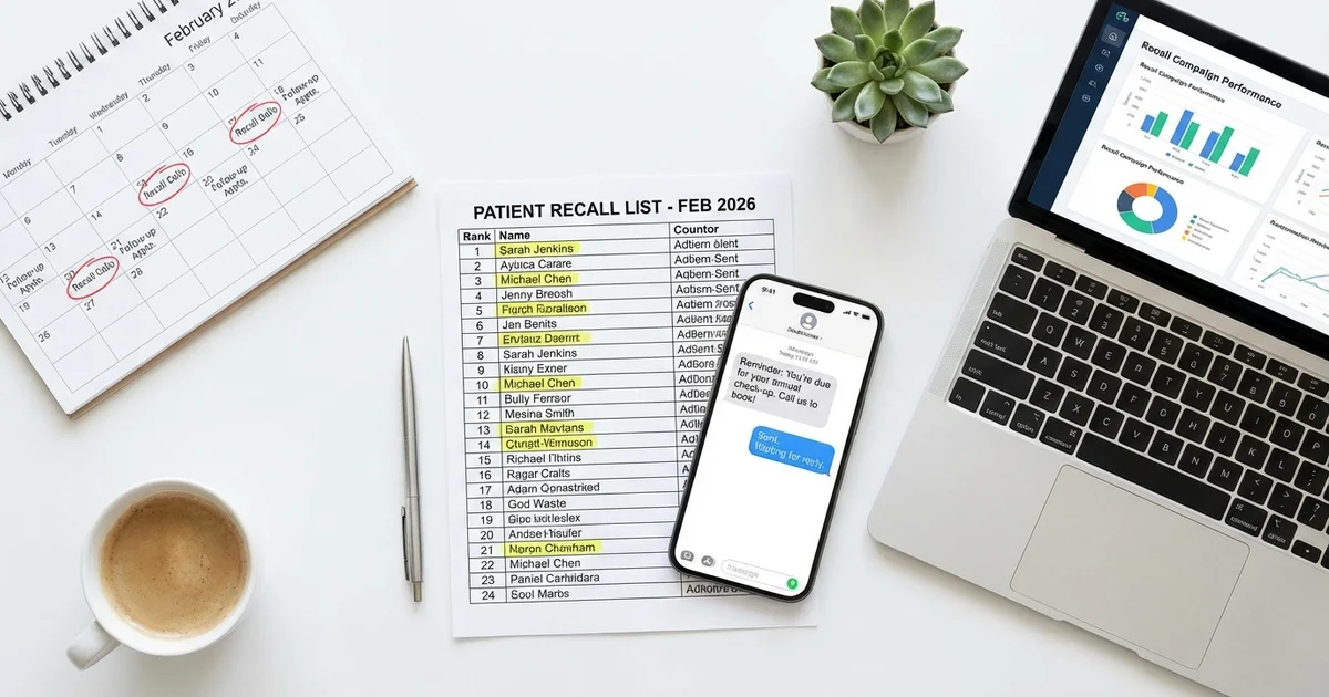 Featured image for Patient Recall Campaign Framework: Step-by-Step Guide